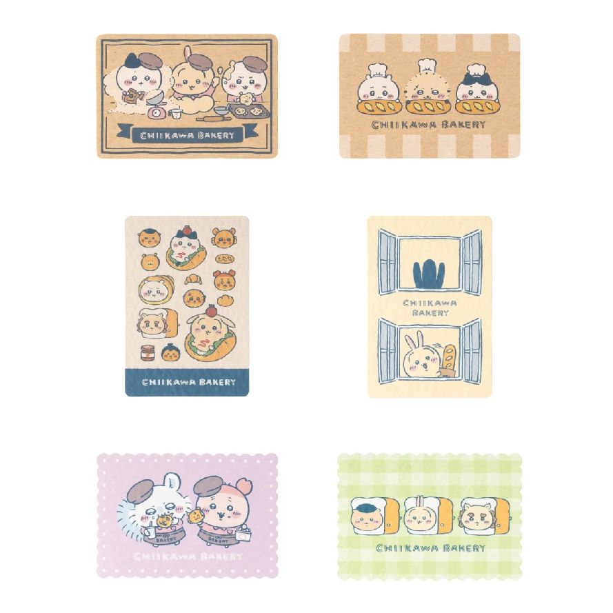 【現貨】ちいかわ 麵包店 隨機集點卡