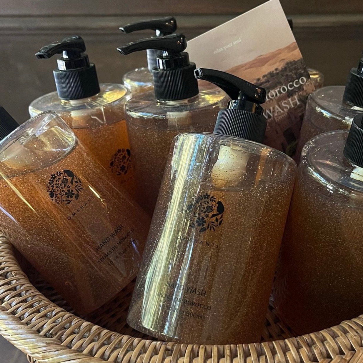 ［韓國香氛工作室Omshanti］🌱AROMA DE MOROCCO HAND WASH摩洛哥天然精油洗手露300ml