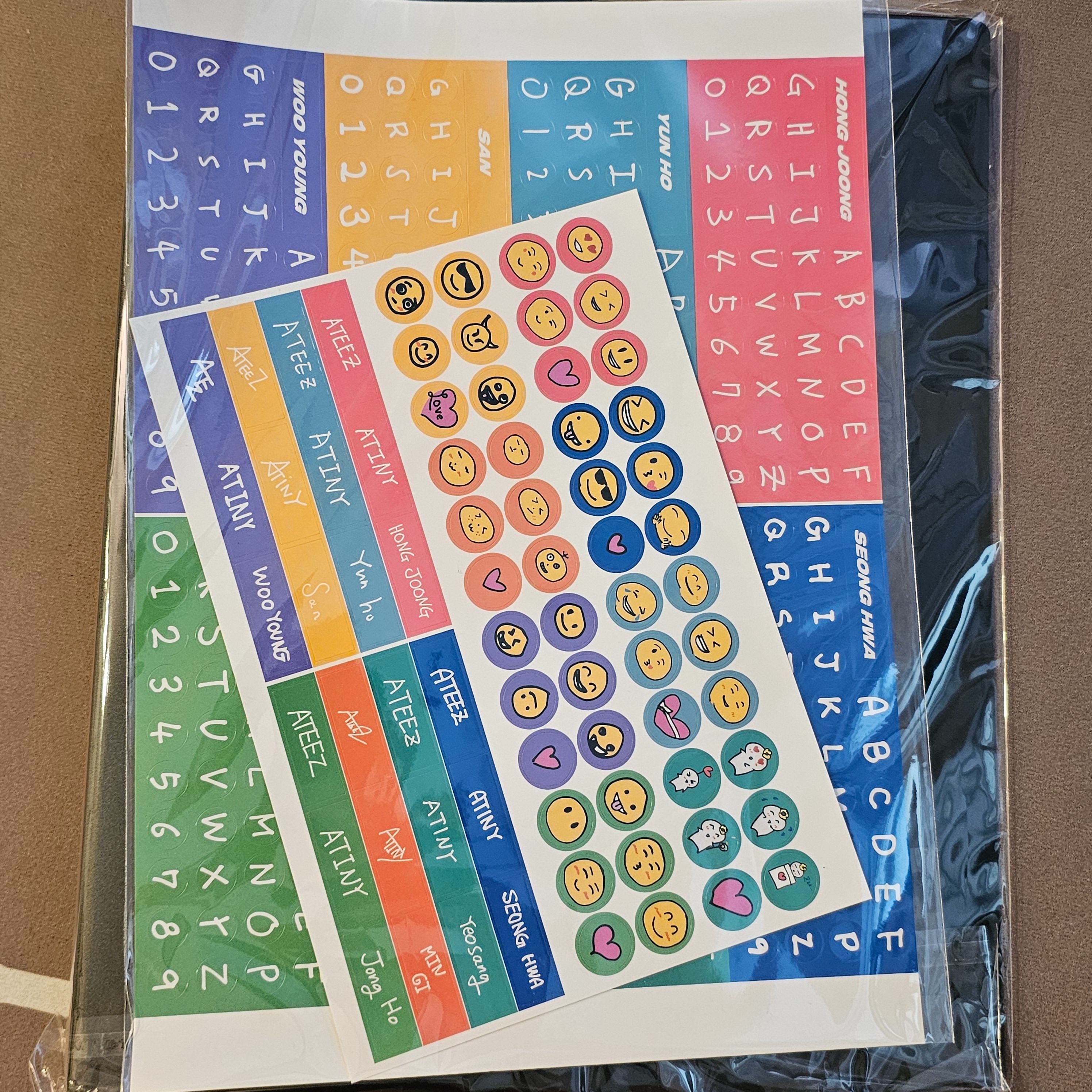 日會卡冊貼紙