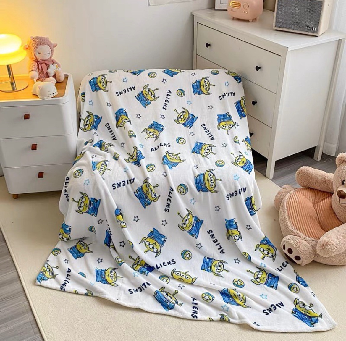 法蘭絨三眼怪毯毯ఠఠ్రఠ