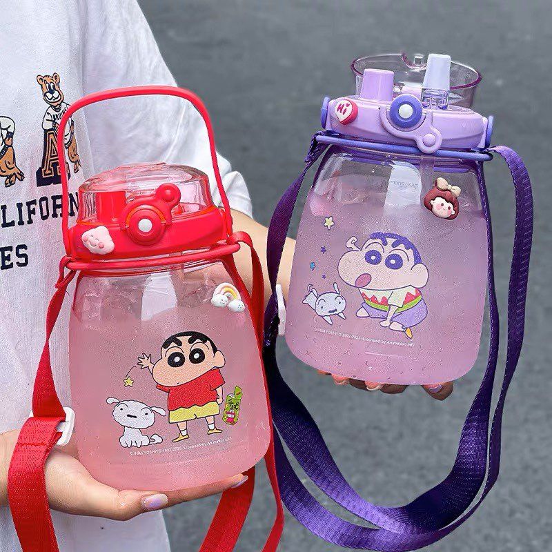 蠟筆小新 胖胖水壺 雙飲設計