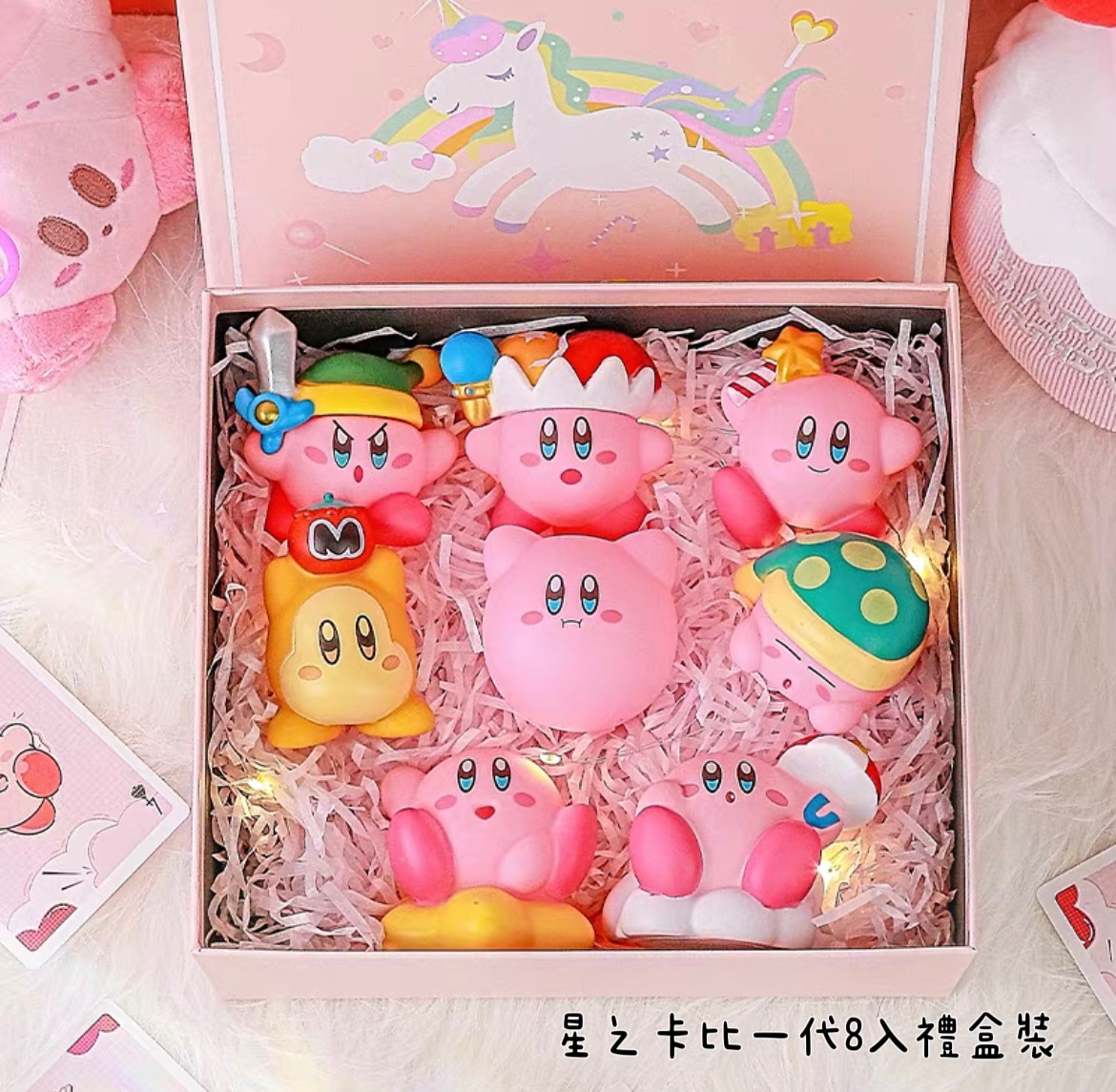 星之卡比公仔8入禮盒