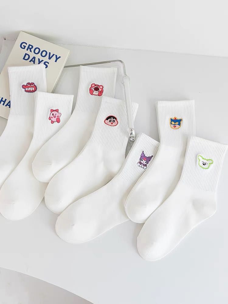 卡通刺繡襪子🧦