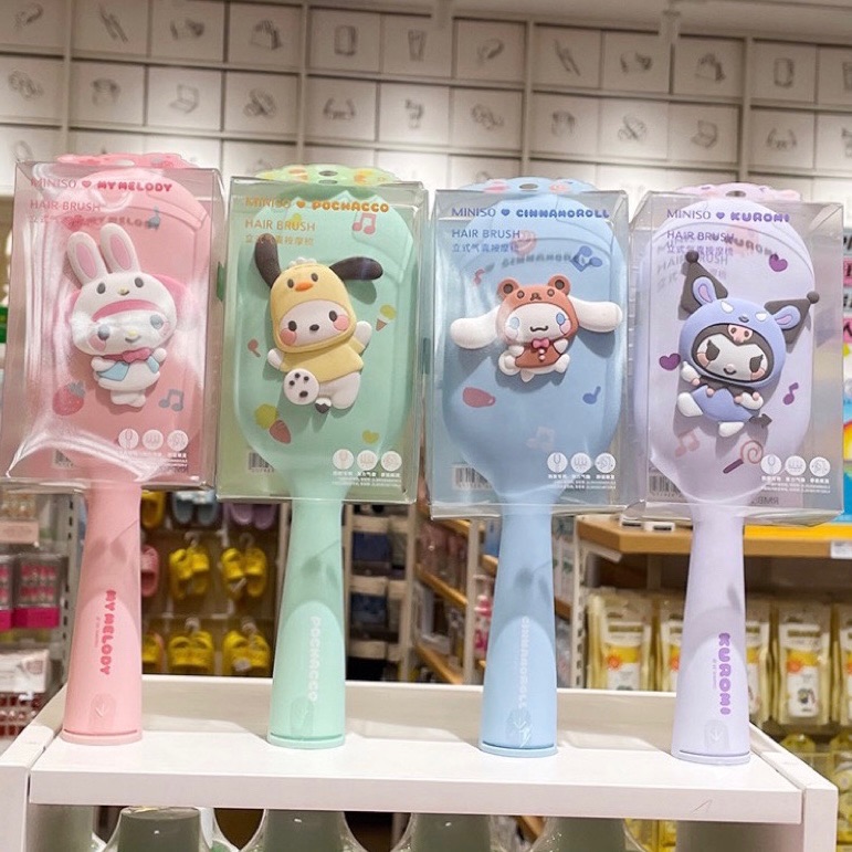 Miniso  三麗鷗立體氣囊梳