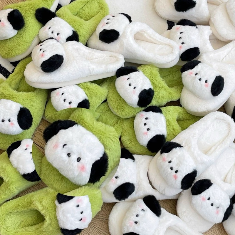 小帕毛絨室內拖鞋🐶