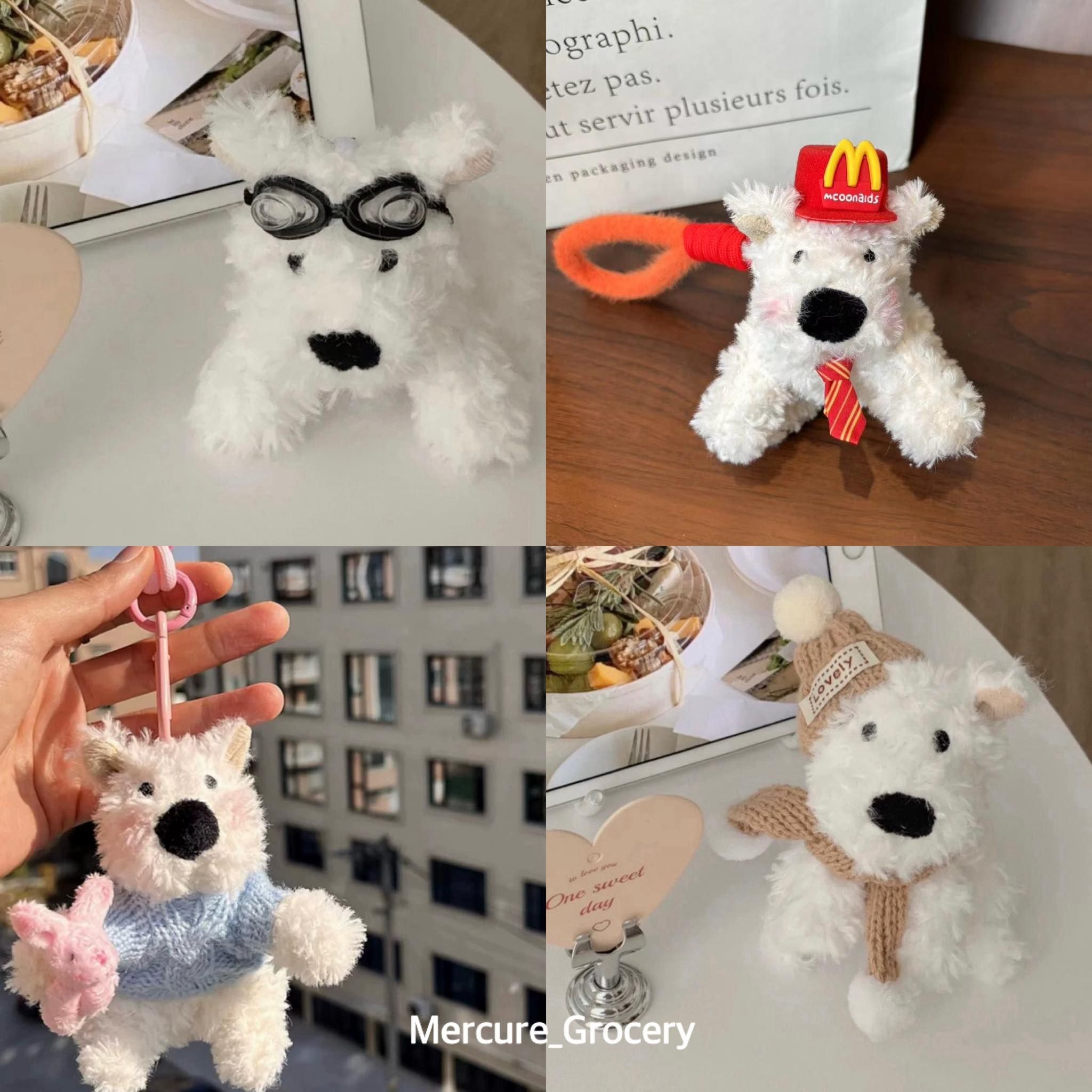 西高地狗狗鑰匙圈🐶