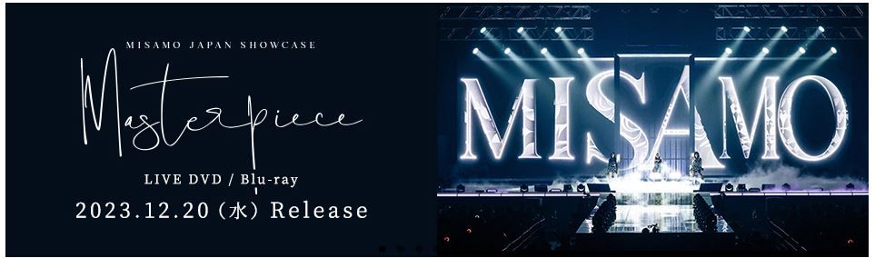 【代購】MISAMO JAPAN SHOWCASE ＂Masterpiece＂ DVD＆BD