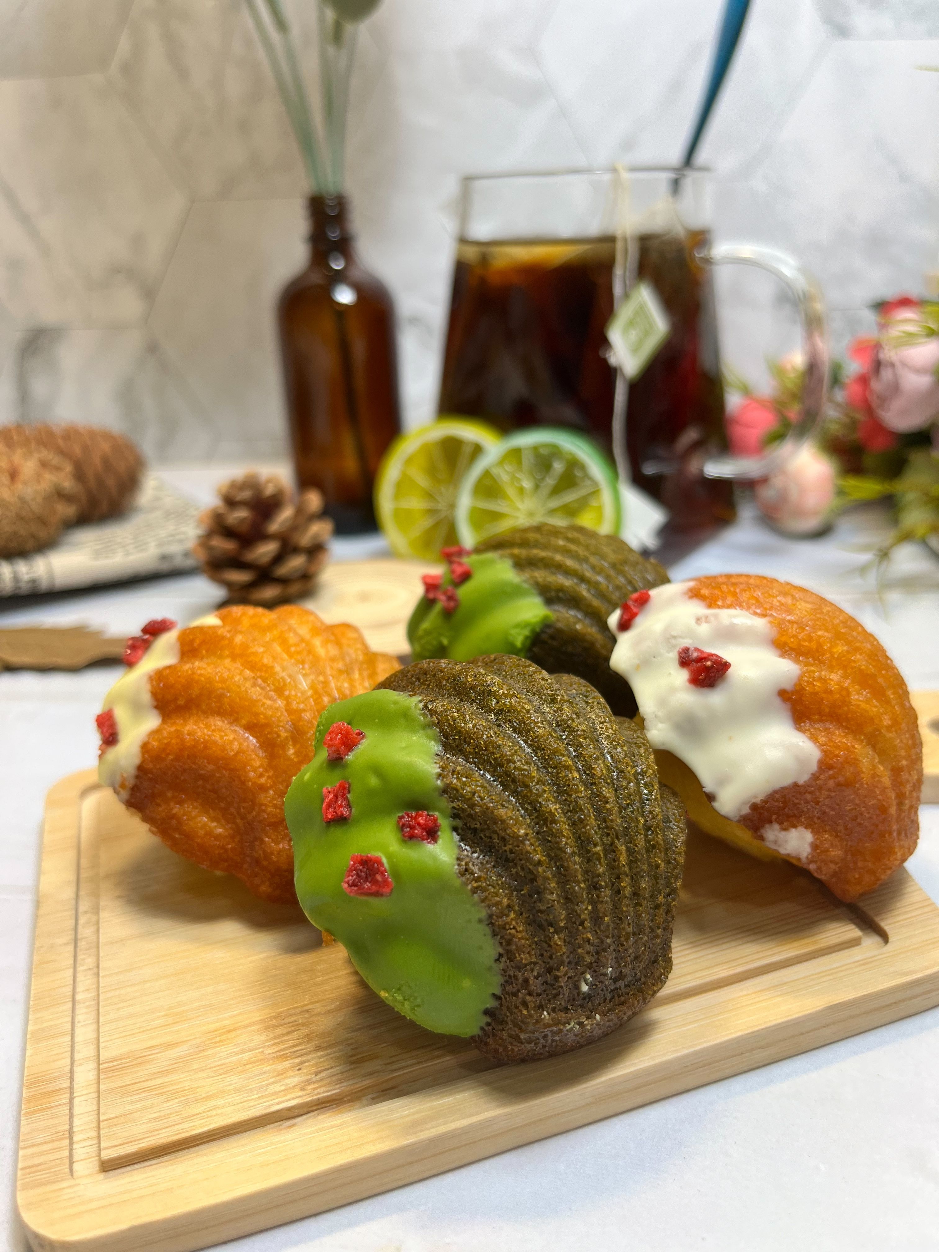 【新菓甜點工作室】法式胖貝瑪德蓮 常溫蛋糕 馬德蓮 Madeleine 法國甜點 手工製作 中秋 伴手禮 辦公室下午茶