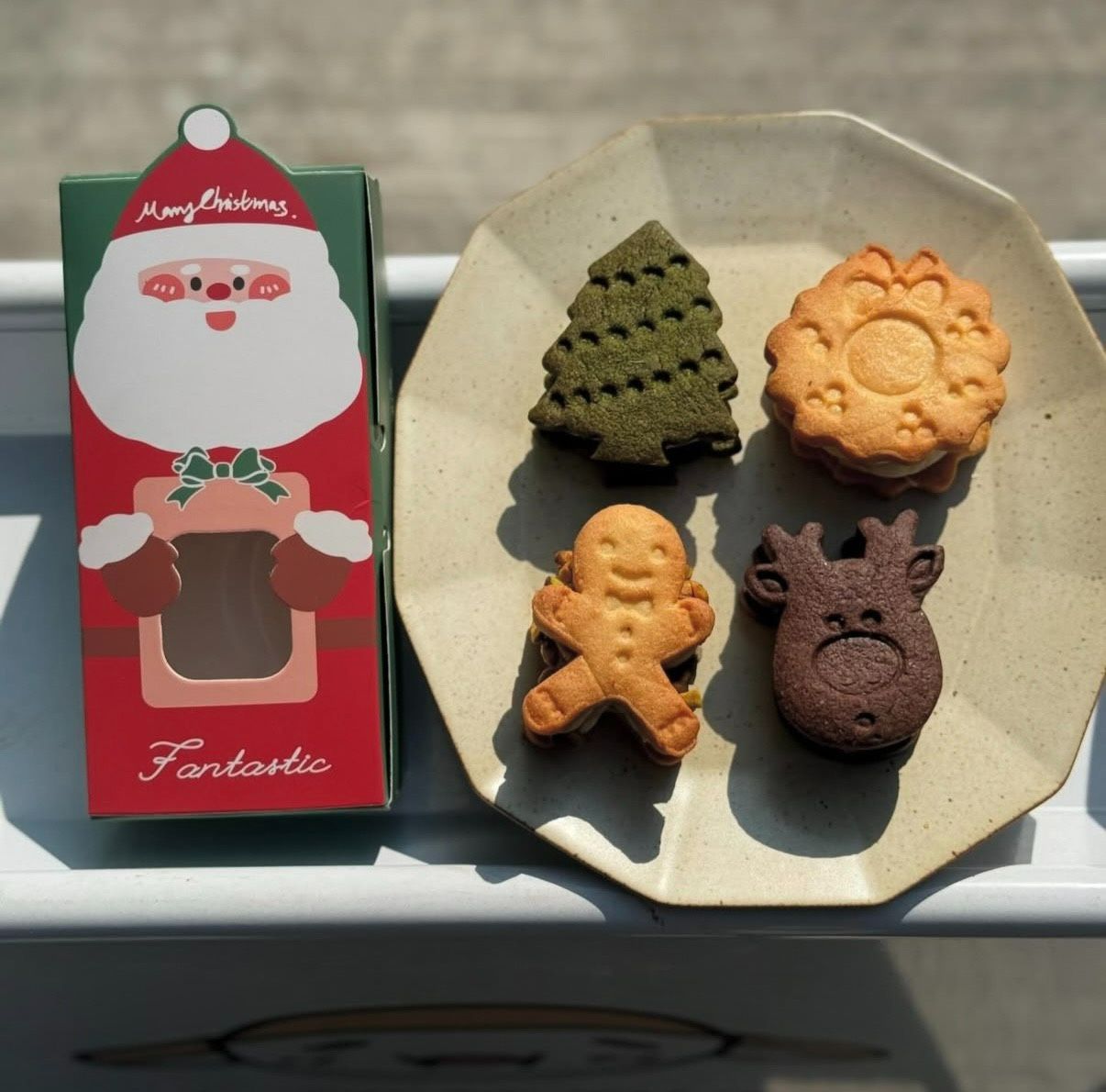 G/綜合聖誕厚餡餅乾（四入聖誕盒裝）
