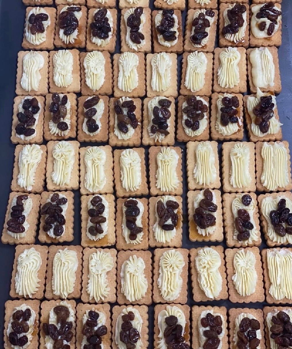 白巧蘭姆葡萄餅乾