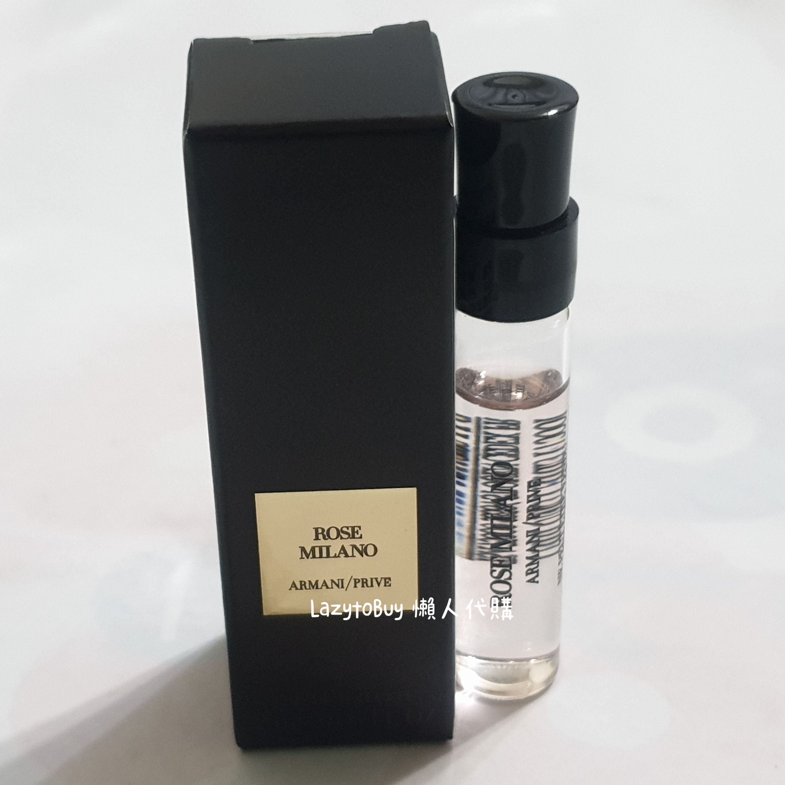 【全新】Giorgio Armani 亞曼尼 米蘭玫瑰淡香水 2ml 沾式/噴式 高級訂製淡香水花園 小香試香