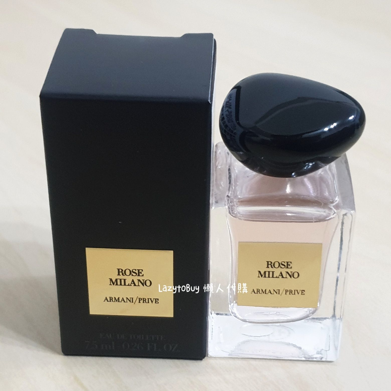 【全新免運】Giorgio Armani 亞曼尼 米蘭玫瑰淡香水 7.5ml 沾式 高級訂製淡香水花園 小香試香