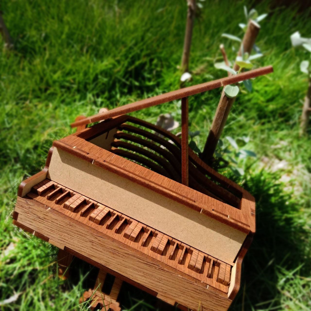 【手作 DIY】小鋼琴 DIY 木製玩具 模型 動手做 兒童玩具 擺飾