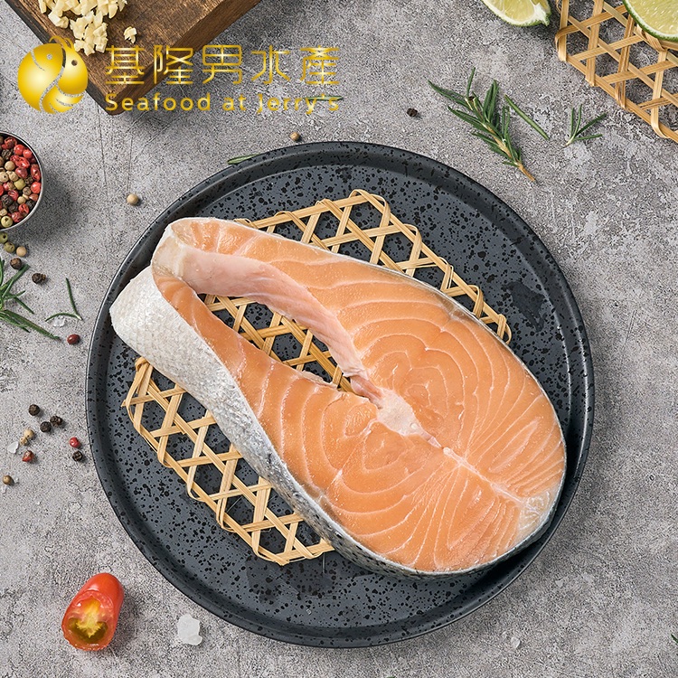 ✦基隆男水產✦ 智利鮭魚輪切