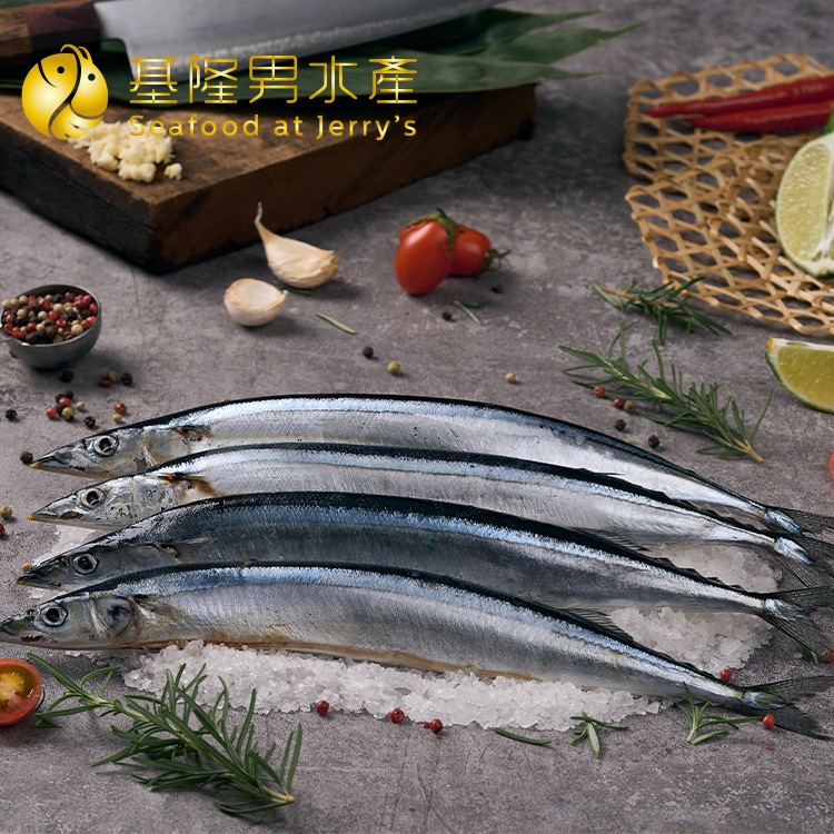✦基隆男水產✦ 秋刀魚（大） 3隻入