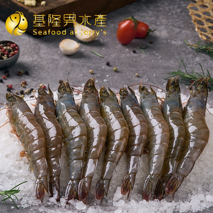 ✦基隆男水產✦ 進口大白蝦21/25