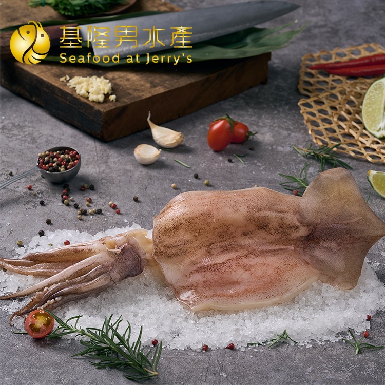 ✦基隆男水產✦ 魷魚一夜干（2隻入）