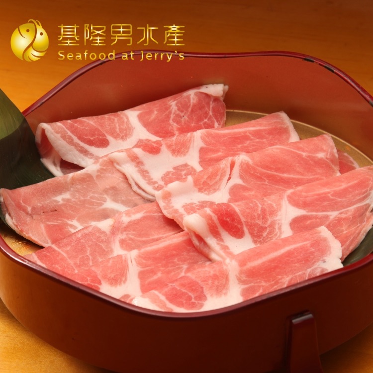 ✦基隆男水產✦ 伊比利梅花豬肉火鍋片