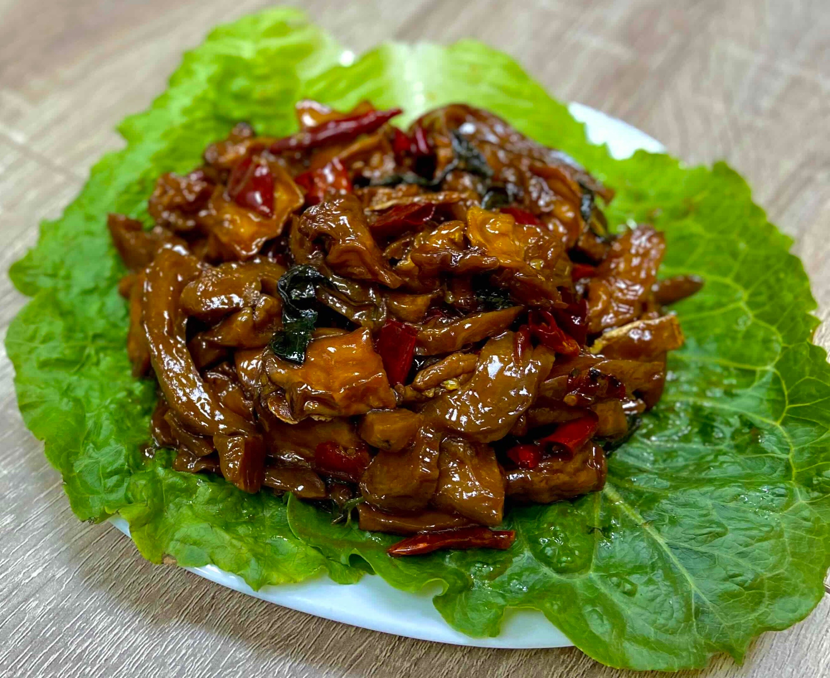 三杯肚菇（全素）【E-SU異素手作-手作商品】