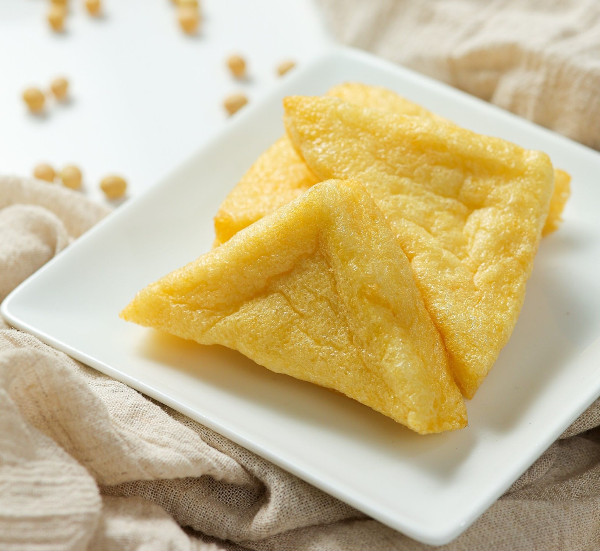 超嫩三角油豆腐（全素）【E-SU異素-嚴選分裝品】