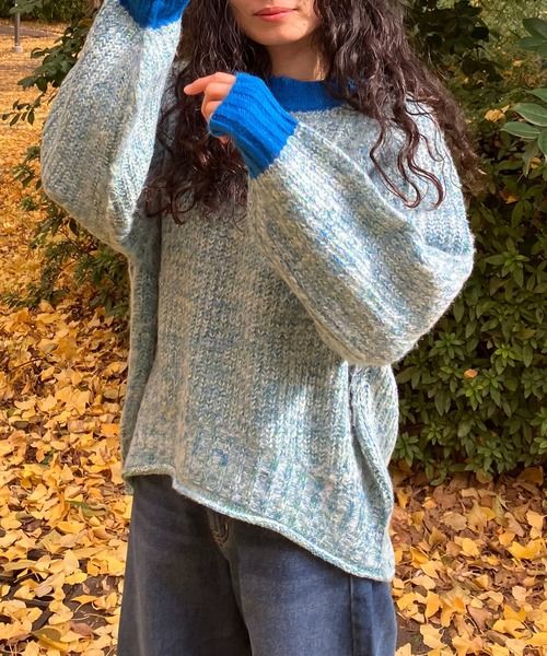 🇯🇵 空運款  多種紡紗♪蓬鬆針織套頭毛衣 編號JP20