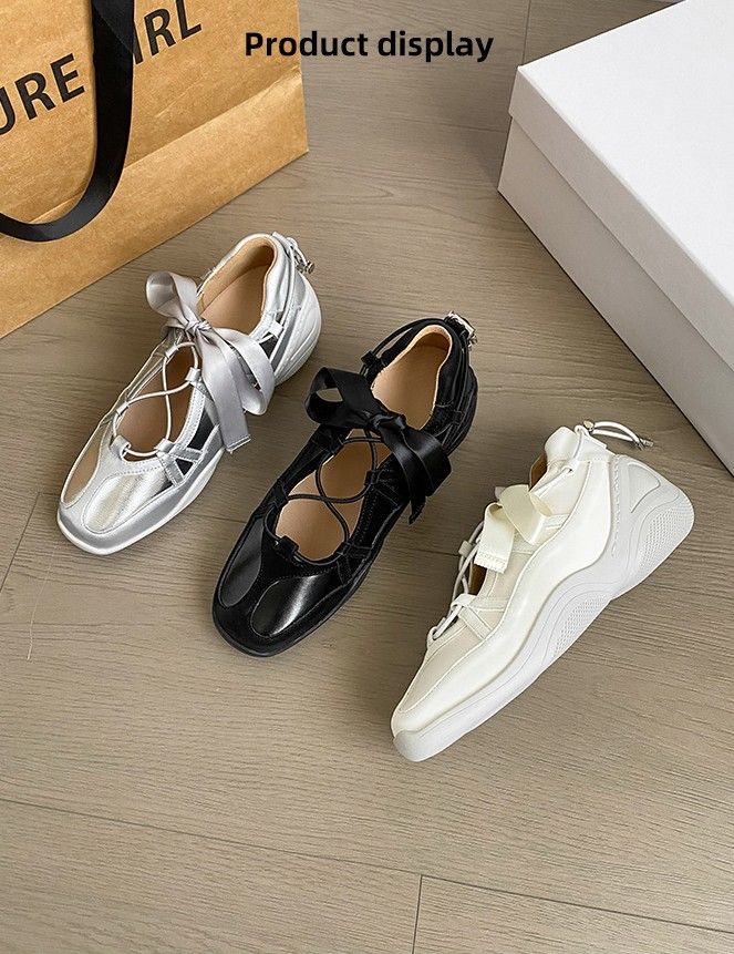 老闆選鞋5 大碼 3色運動風芭蕾舞運動鞋