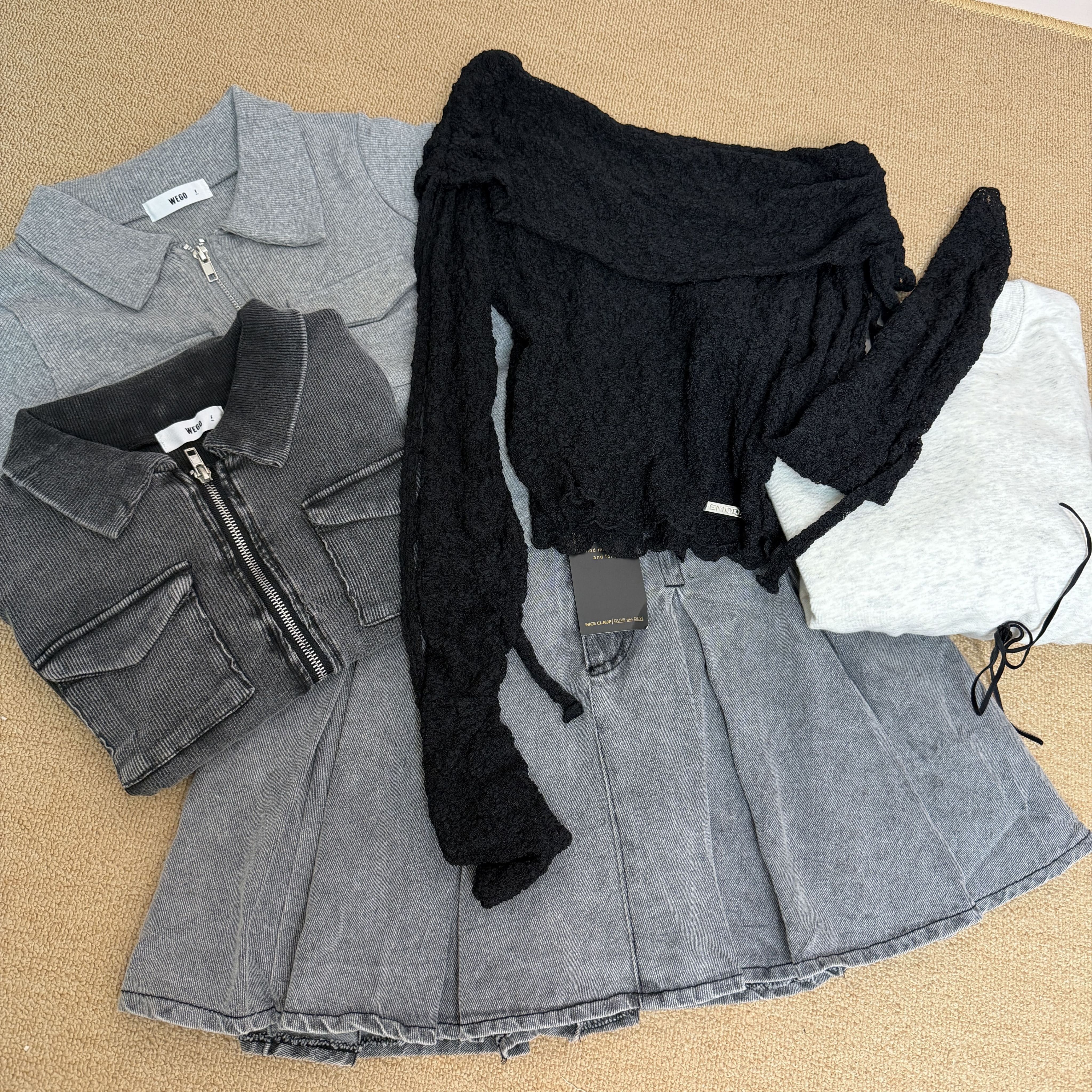 福袋  我要當辣妹B款 4件套