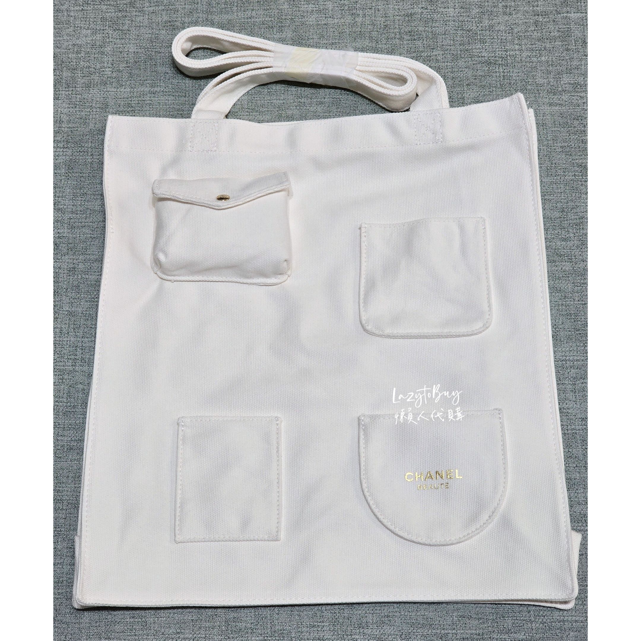 【全新】CHANEL 香奈兒 托特包 隨行提袋 帆布包 手提袋 帆布袋 手提包（已絕版）