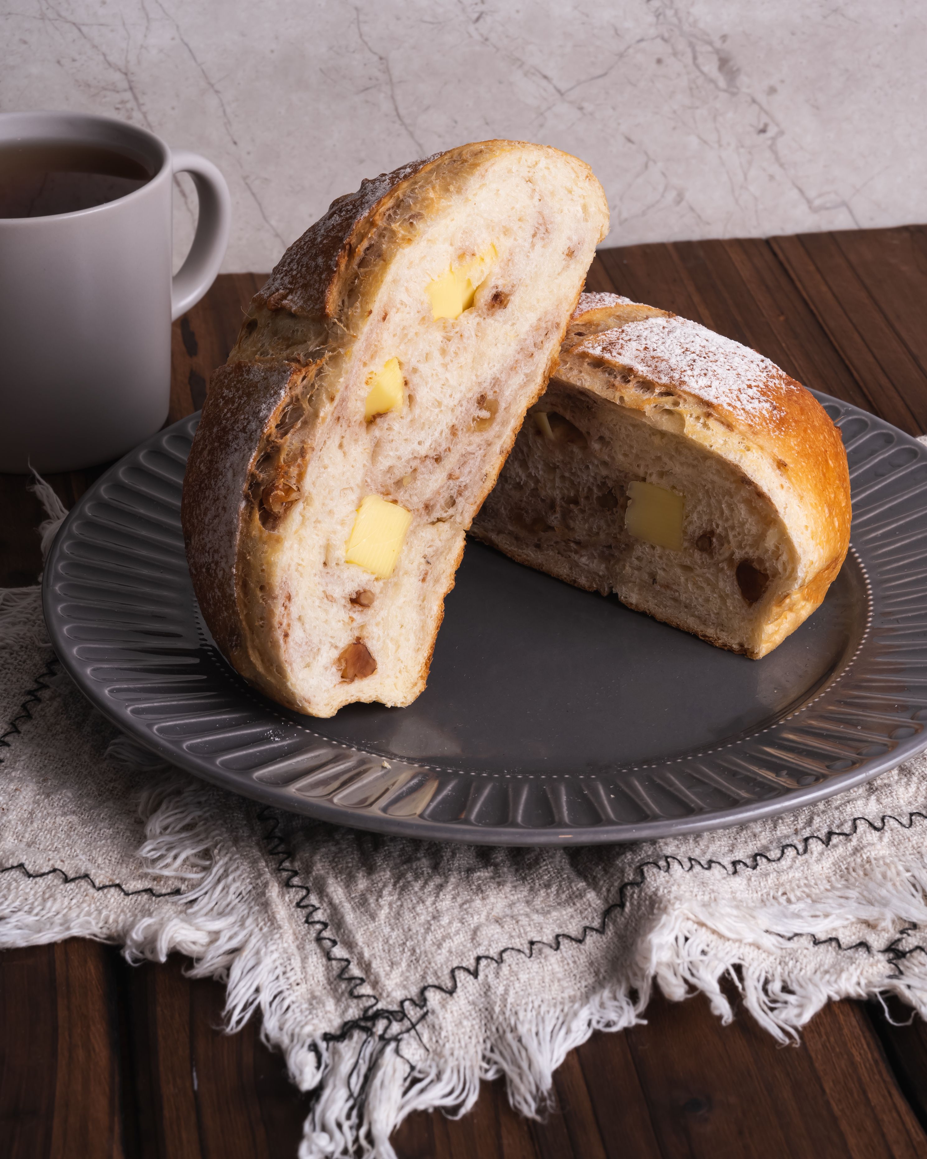 人氣商品!!豆漿核桃乳酪麵包