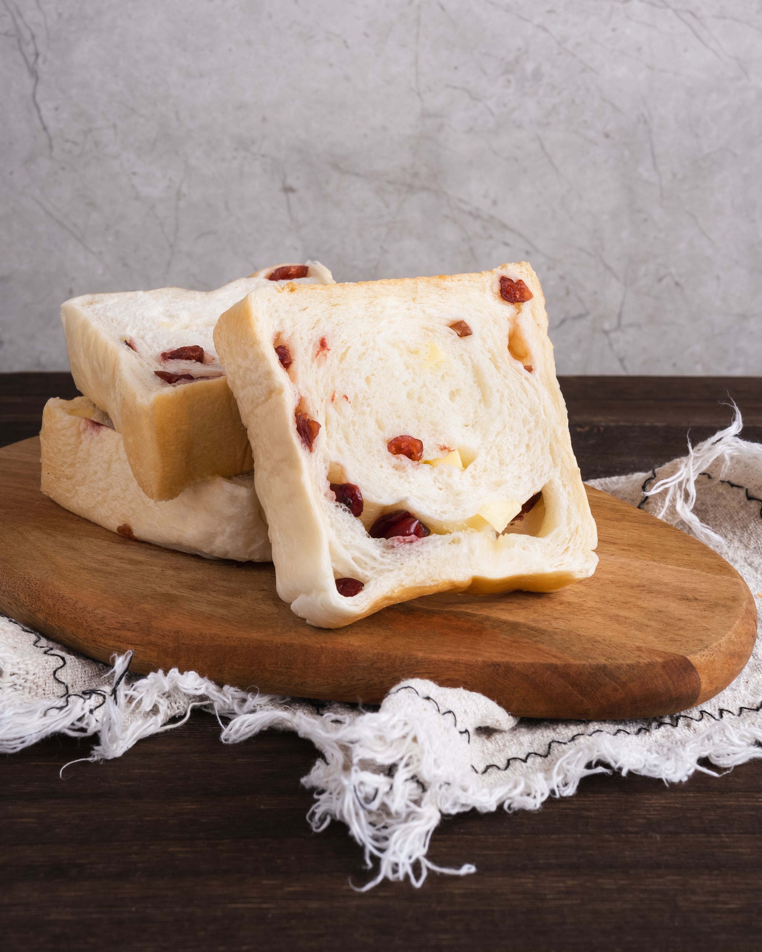 草莓無油減醣生吐司