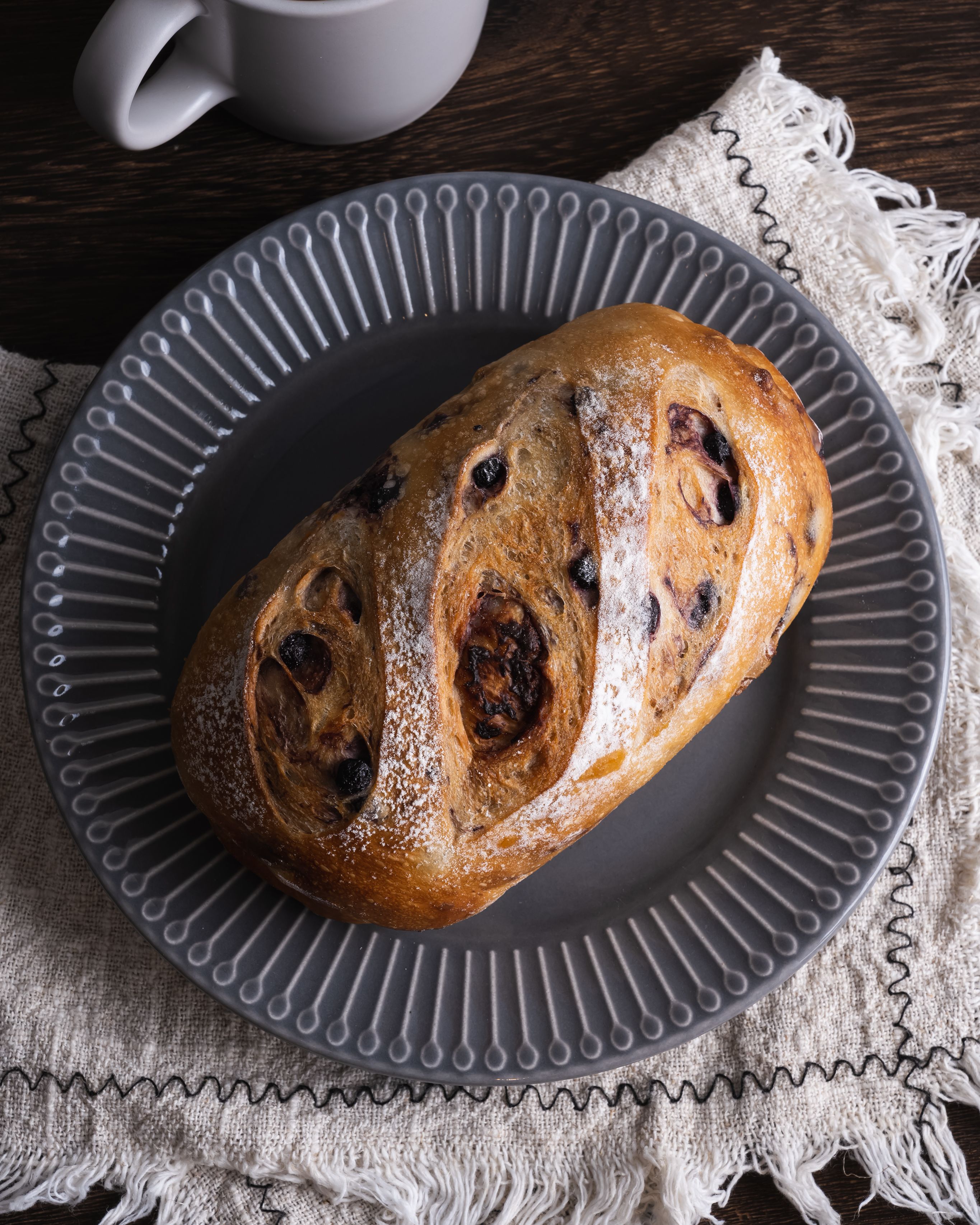 無油微糖蔓越莓藍莓乳酪麵包（一顆約300g）