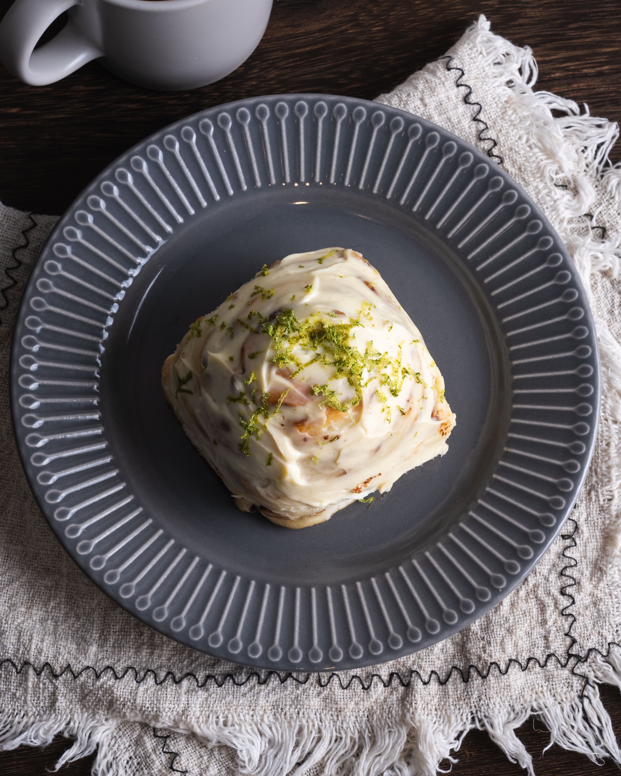 減醣檸檬乳酪肉桂捲（一顆約390卡）4顆（蛋奶素）