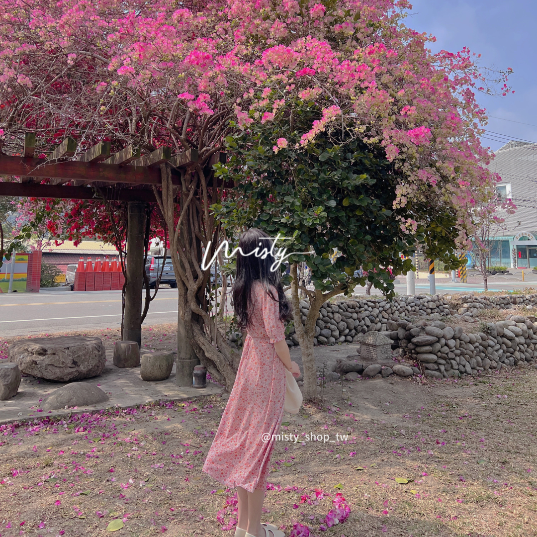 與花相遇時！推薦深口袋碎花洋裝，孕婦有善款