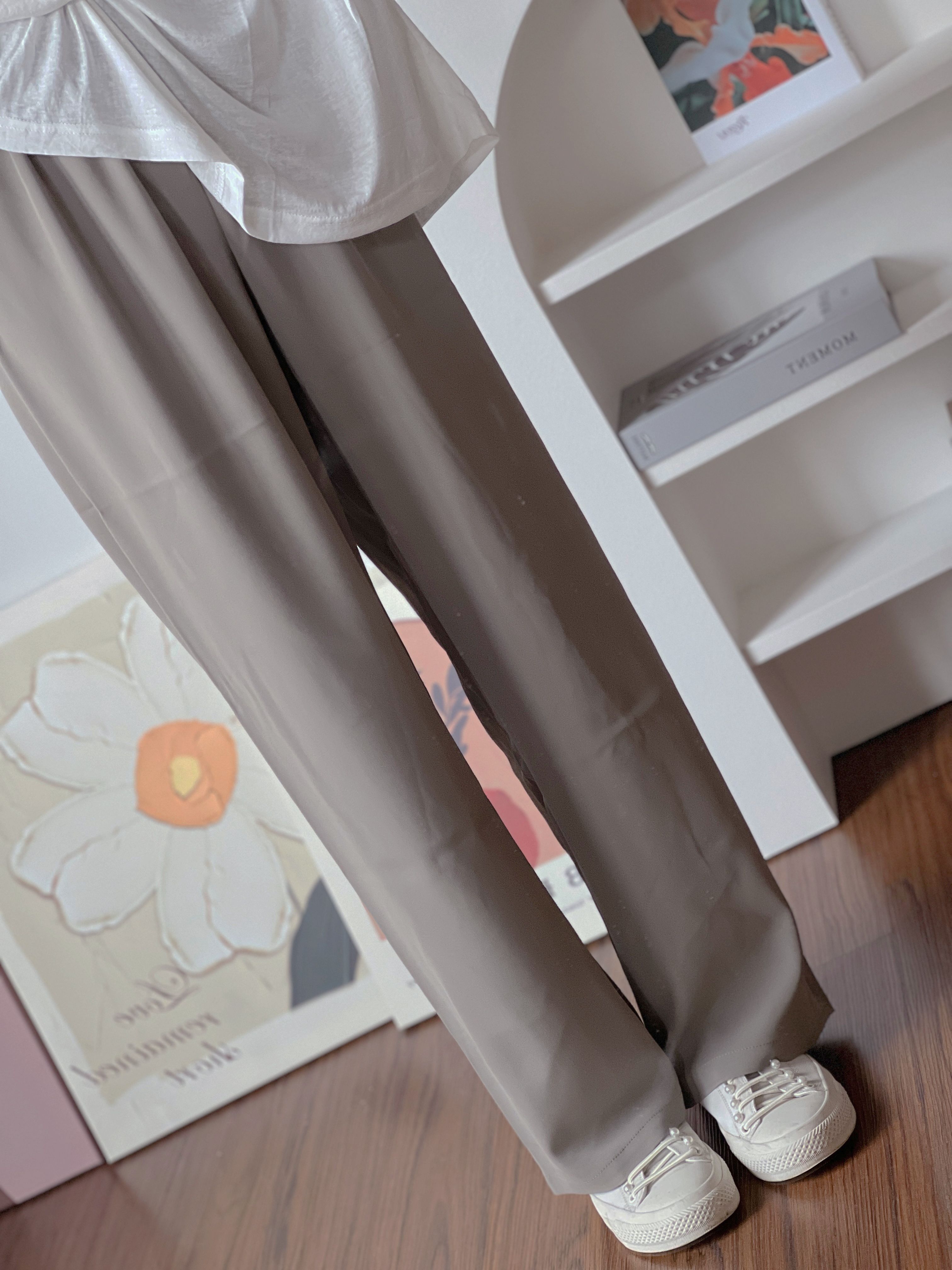 Made in Korea-別小看它！冰滑韓國寬褲