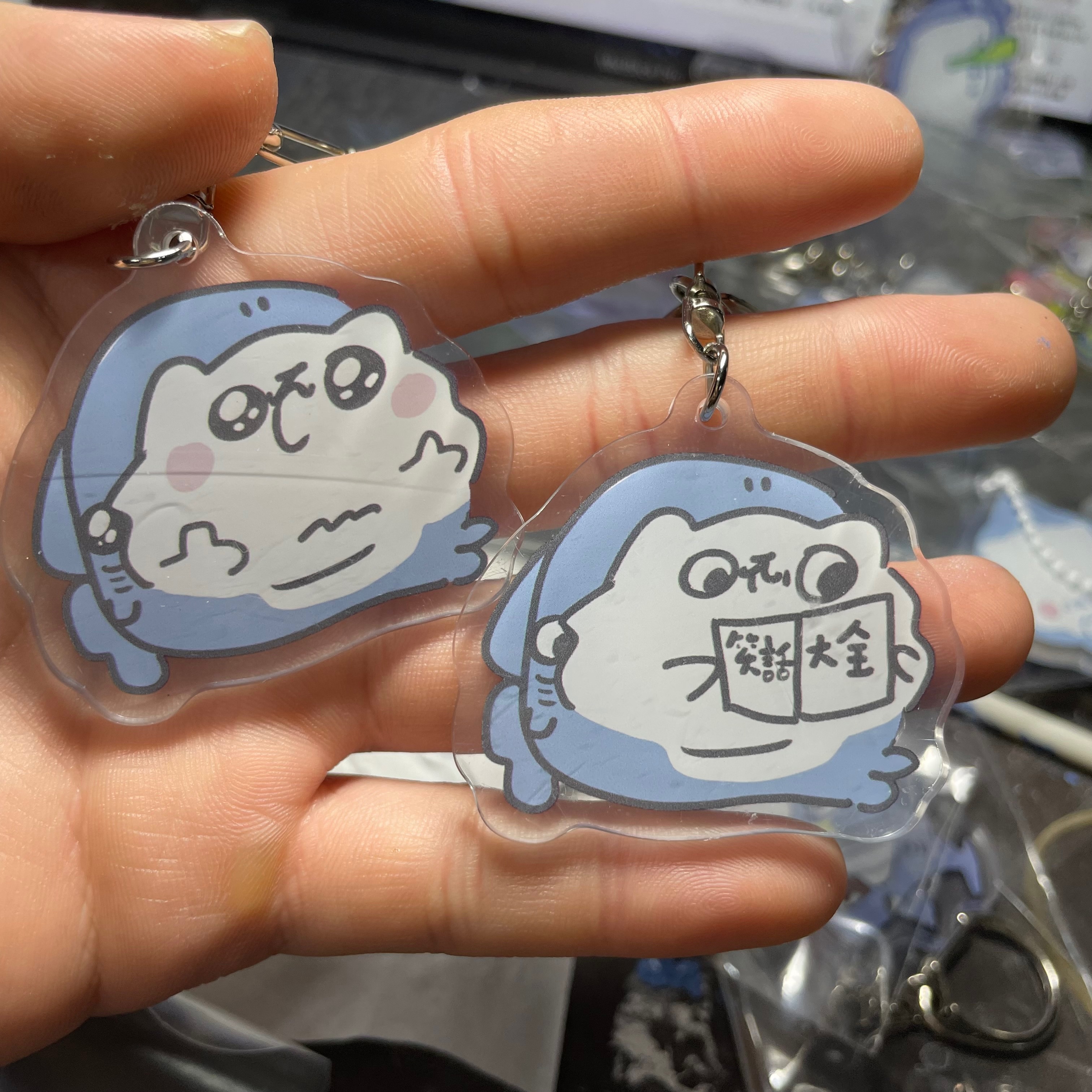 《鯊貓喵喵喵》✧*長很奇怪ㄉ吊飾✧*｜一般壓克力吊飾