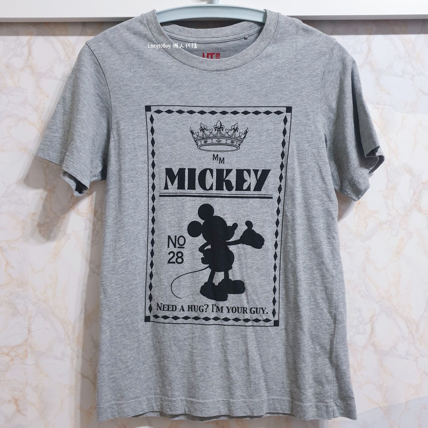 【二手】UNIQLO x Disney迪士尼 聯名 短T 短袖 米奇 卡通 正版 T恤（已絕版）
