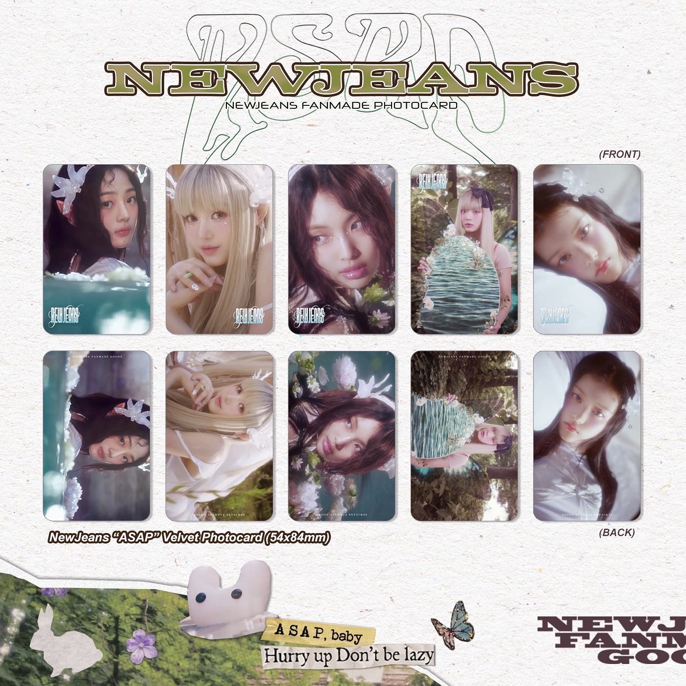 [飯製] NewJeans“ASAP”應援小卡組