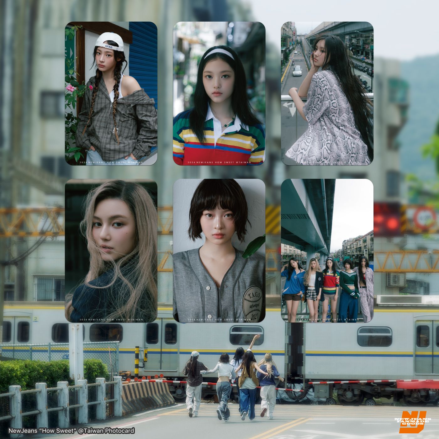 NewJeans How Sweet （TAIWAN） 飯製紀念應援小卡