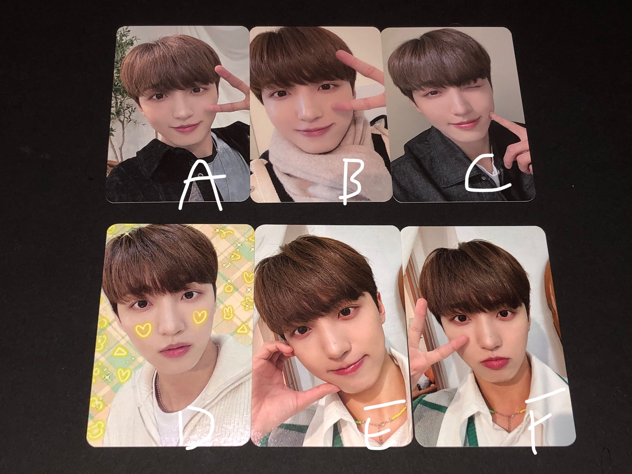 UP10TION 宣叡仁 善燏 1:1線下簽售 特典卡 小卡