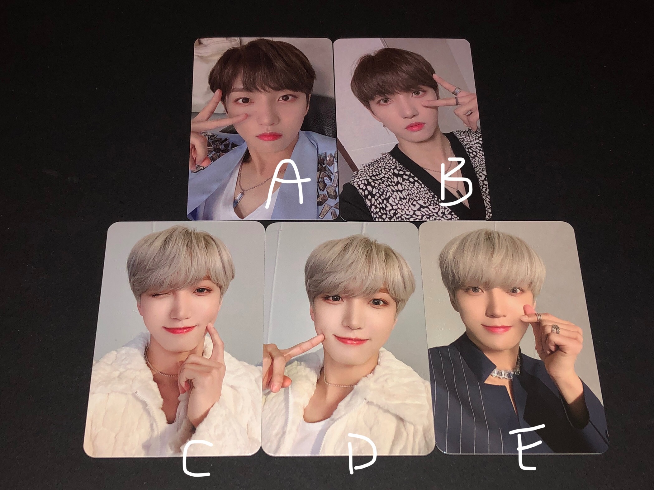 UP10TION 宣叡仁 善燏 1:1視訊簽售 特典卡 小卡