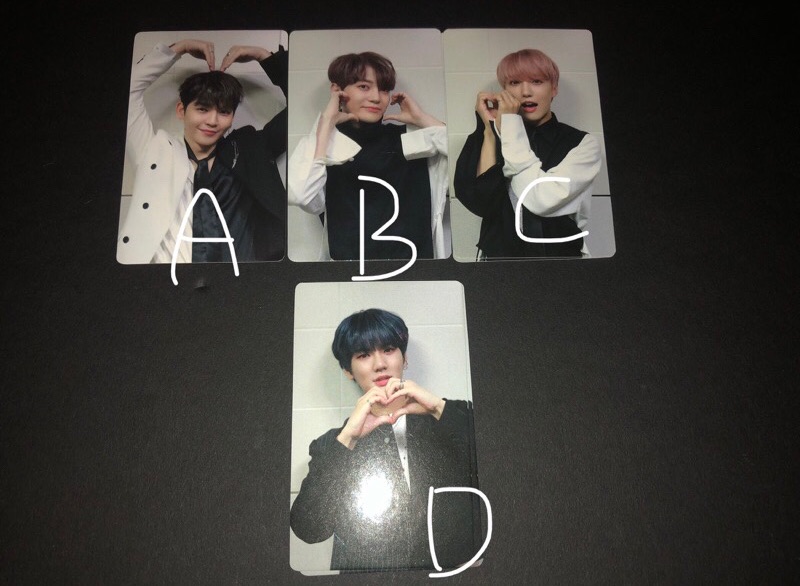 UP10TION 視訊簽售 特典小卡 背面QRcode白色情人節特別影片