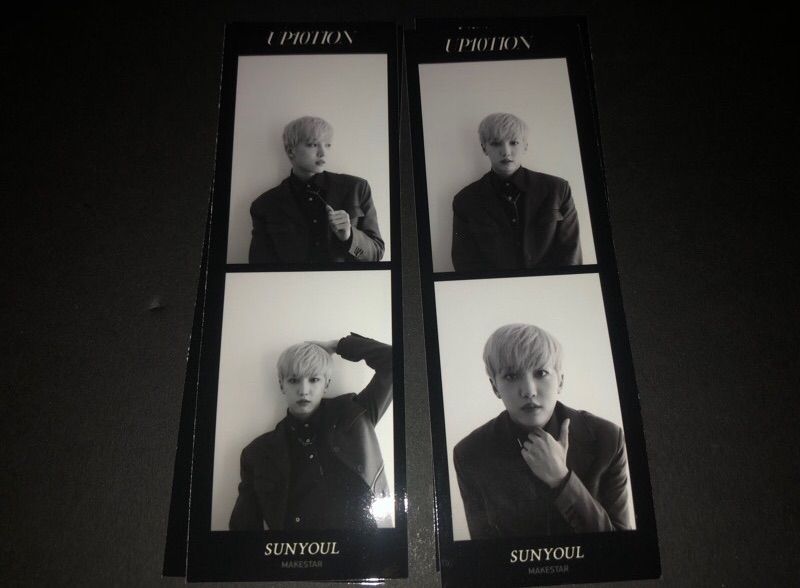 UP10TION 1:1 善燏 宣叡仁 視訊簽售 特典卡 運費35私訊