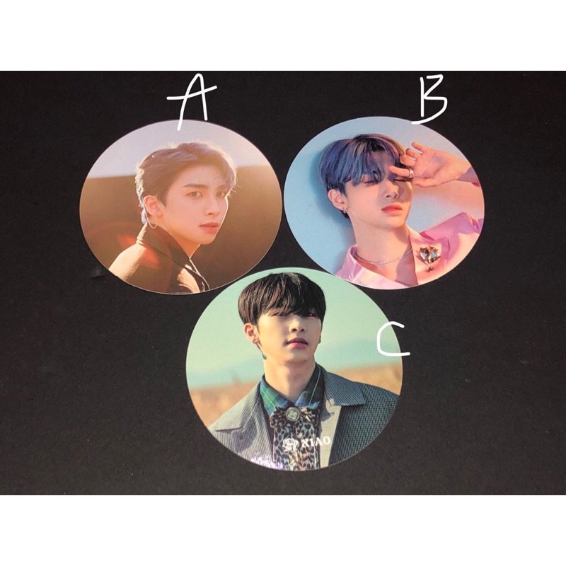 UP10TION  曉悟 李東烈 專輯卡 圓卡