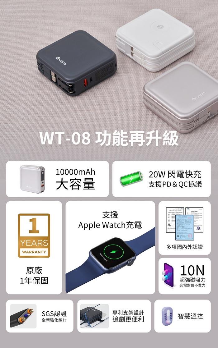 LAPO超進化八合一10000mAh無線快充行動電源
