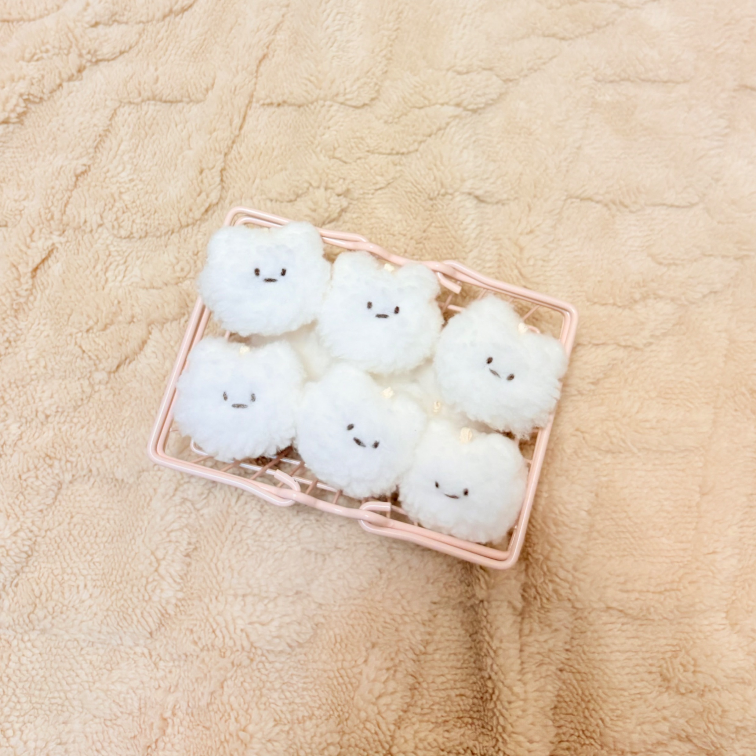蔥懶 手作迷你毛球娃娃