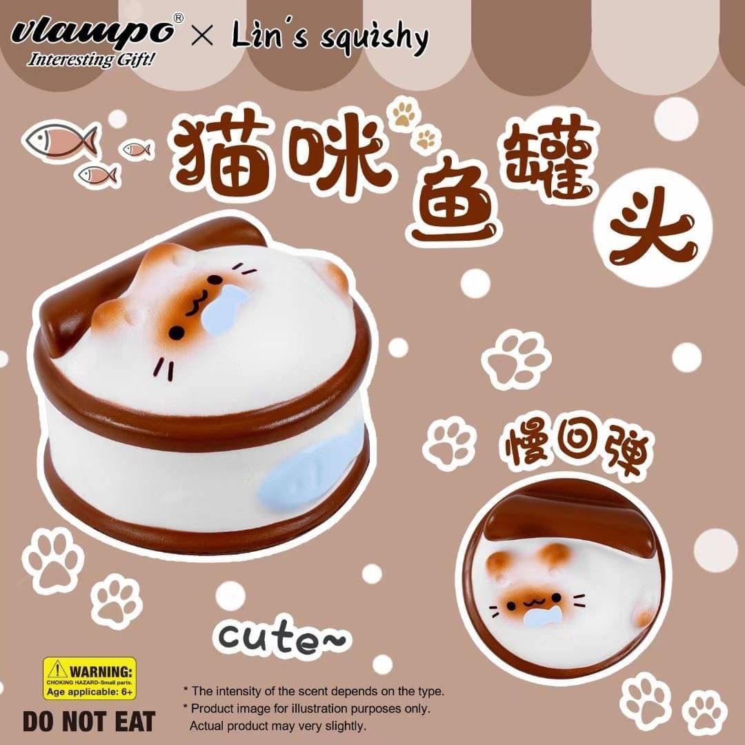 【現貨】Vlampo罐頭貓🐱