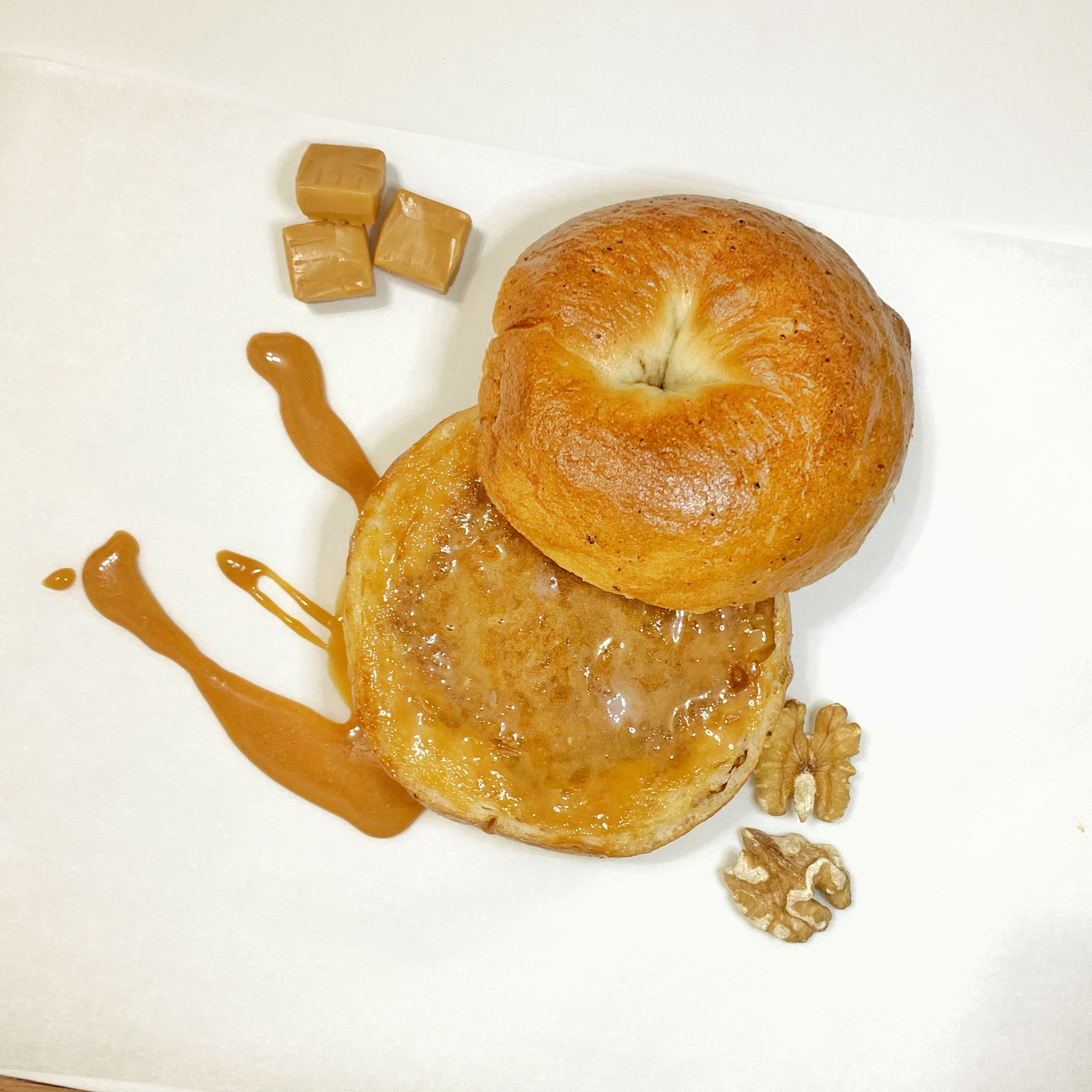 太妃糖核果貝果