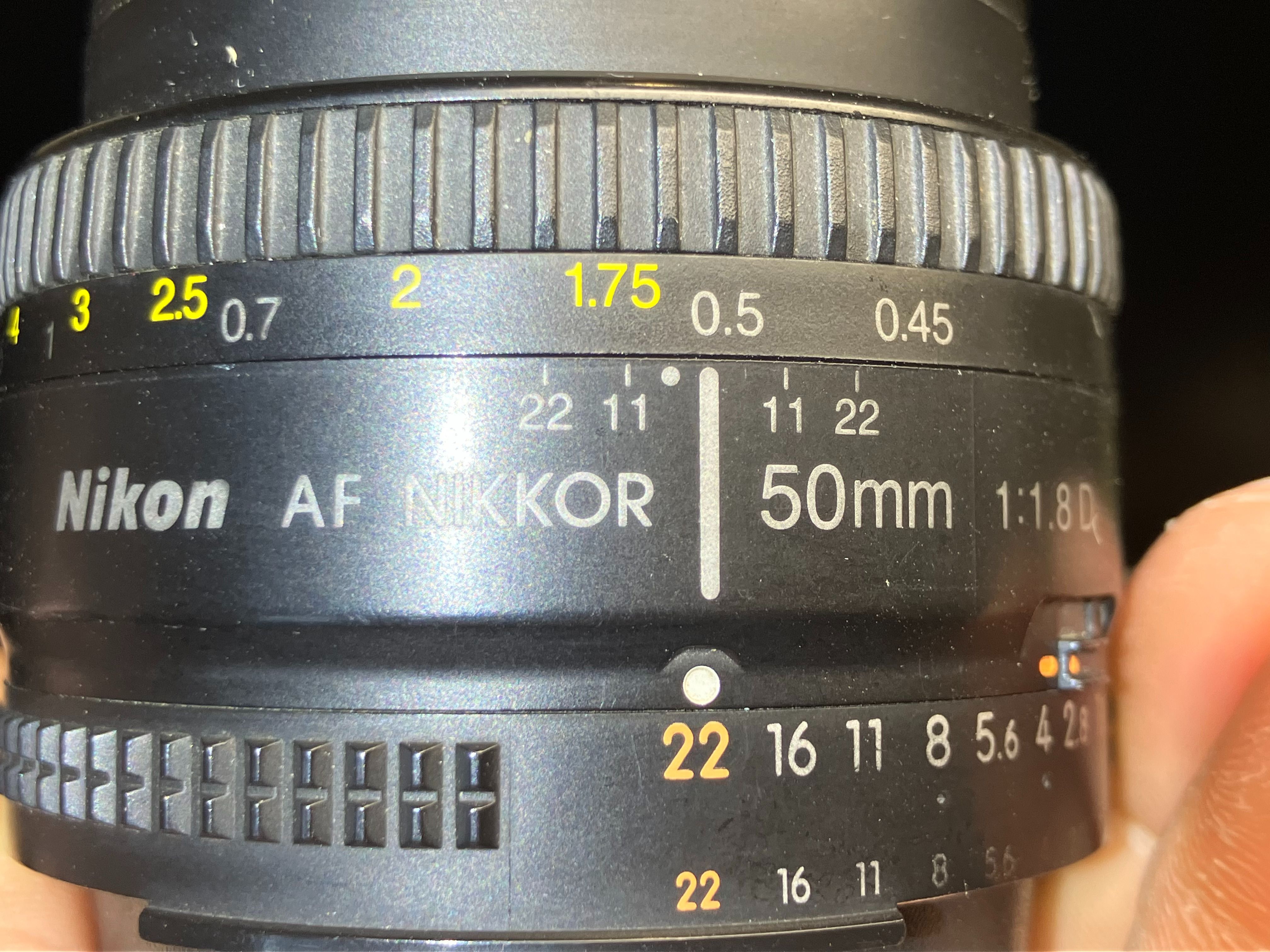 Nikon AF 50mm F1.8D