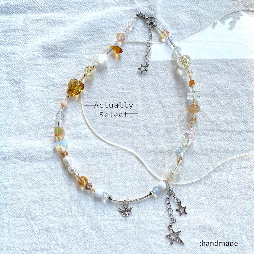 Actually Select | No.085 蜜橙知心 2.0 | 串珠項鍊