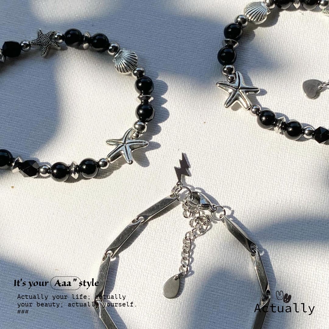 Actually Select | 手作：No.140 莫 x 非 手鏈 | Y2K ins 串珠手鍊